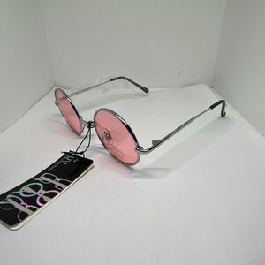 Retro Round UV400 Fashion Sunglasses – Metal Frame – New